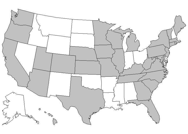 Figure 1. States Participating in the NIS, 2001